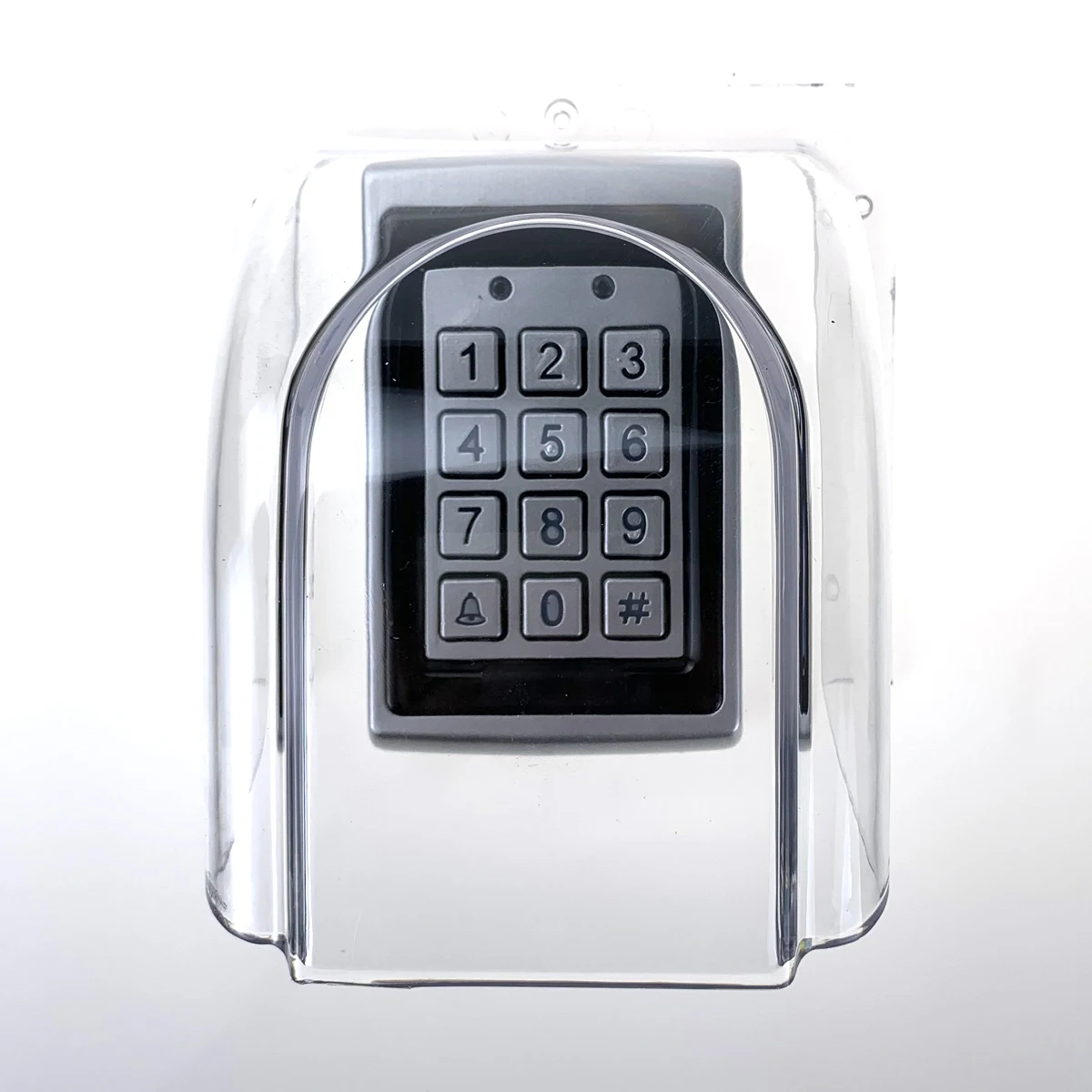 5YOA Waterproof Case 86 Button Doorbell Plastic Rain Protector Outdoor Rainproof Cover Access Control Keypad Reader Sun Shell