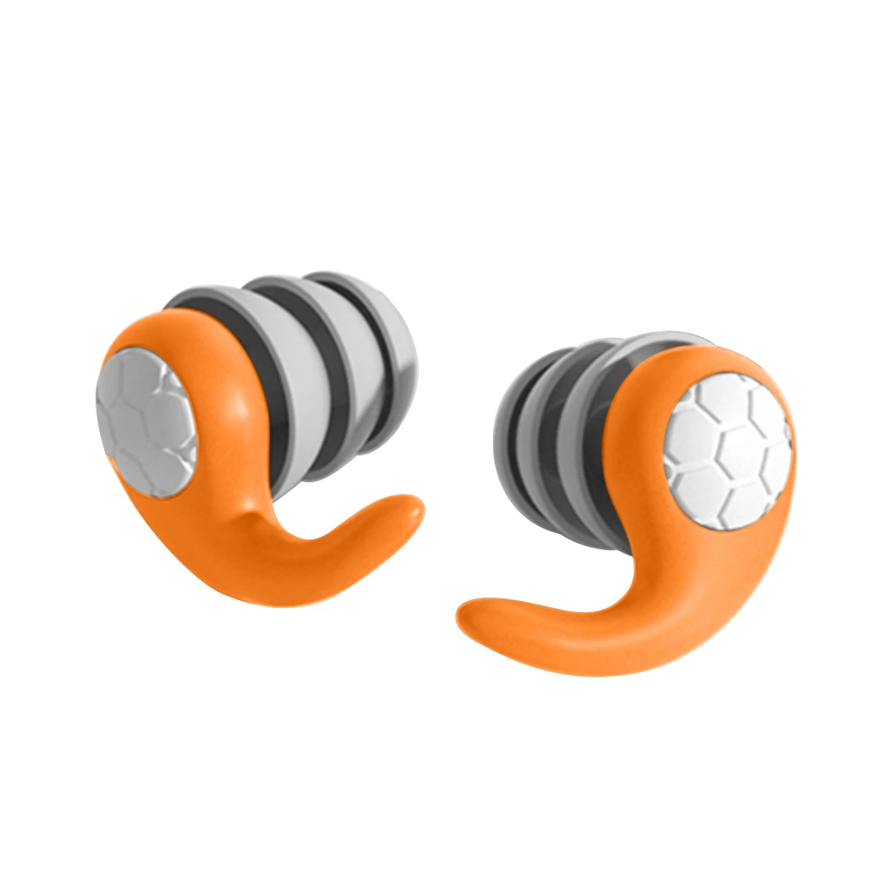 Silicone Earplug For Children Swimming Ear Protection Noise Reduction Waterproof Sleeping Earplugs for 5-12 Year Old Children