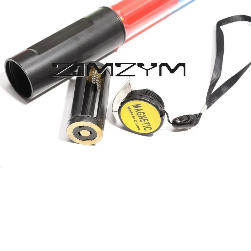 26cm Traffic Light Baton Concert Light Stick Side Clip Design Signal Traffic Wand LED Warning Lamp 3 Flashing Modes