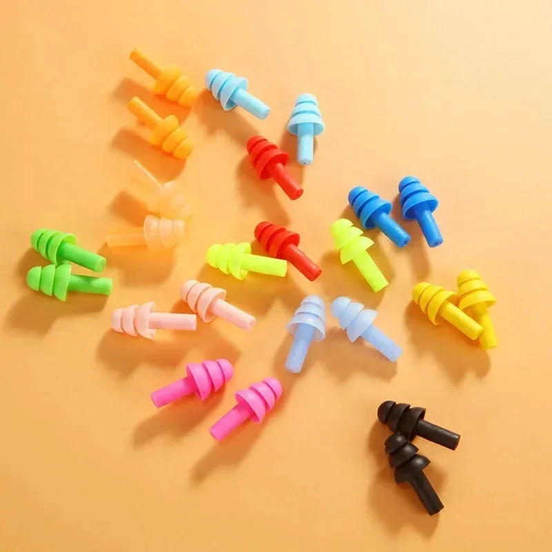 10/30pair Silicone Ear Plugs Sound Insulation Ear Protector Anti Noise Snore Comfortable Sleeping Earplugs For Noise Reduction