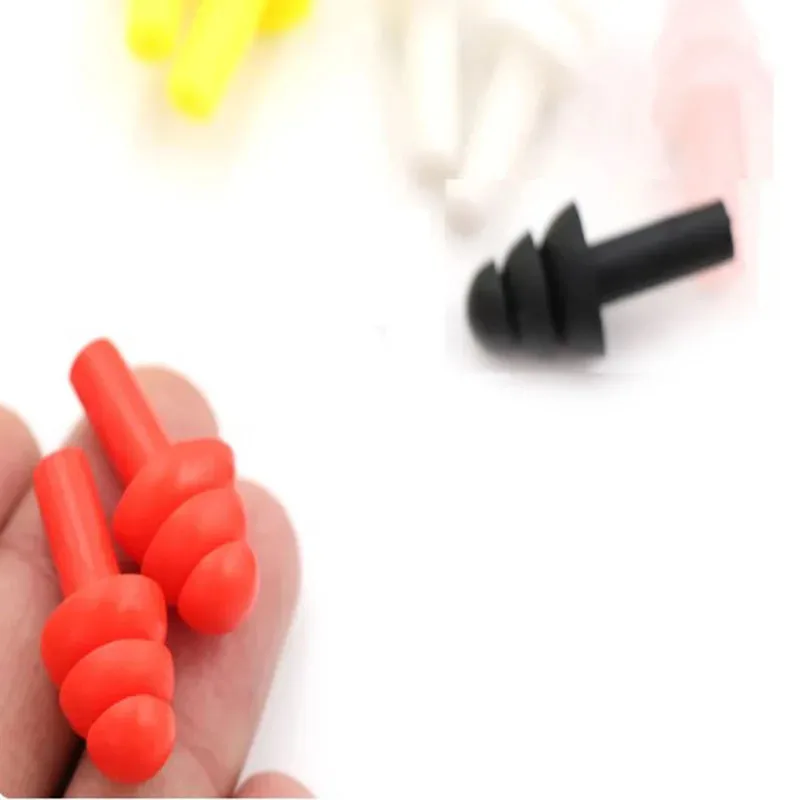 10/30pair Silicone Ear Plugs Sound Insulation Ear Protector Anti Noise Snore Comfortable Sleeping Earplugs For Noise Reduction
