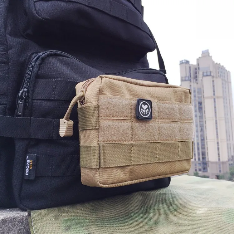 EDC Molle Waist Bag Tactical Pouch Medical Outdoor First Aid Bag Belt Pouch Sports Hunting Bag