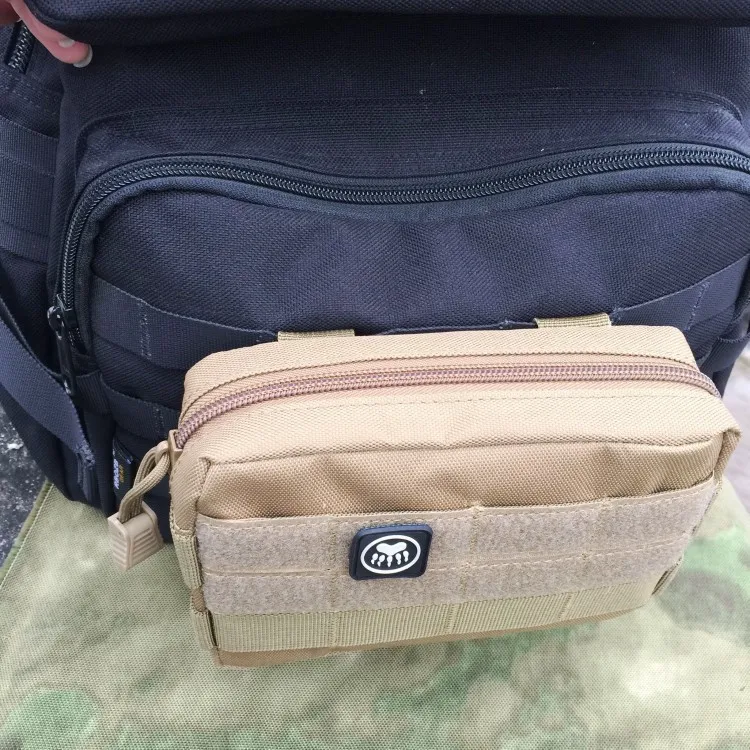 EDC Molle Waist Bag Tactical Pouch Medical Outdoor First Aid Bag Belt Pouch Sports Hunting Bag