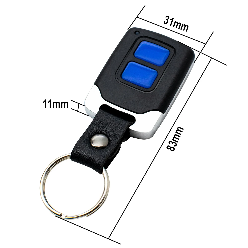 Roger E80 TX52R 2 433.92 MHz E80/TX52R/2 E80/TX54R/2 Fixed Code Garage Door Remote Control ROGER H80 TX22 M80 TX44R TX12 TX14