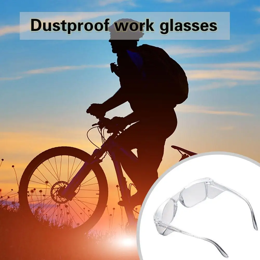 Clear Vented Safety Glasses for Work Eye Protection Anti Lab Fog Glasses Dust-proof Industrial Safety Lenses Security Protection