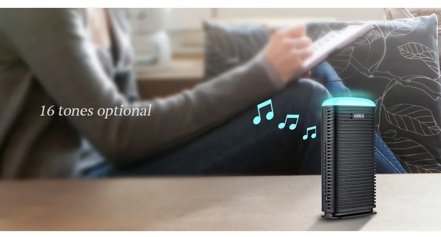 KERUI DW9 Driveway Garage Alarm Wireless Welcome Burglar Passage Detector Outdoor PIR Motion Sensor Alarm Security Protection