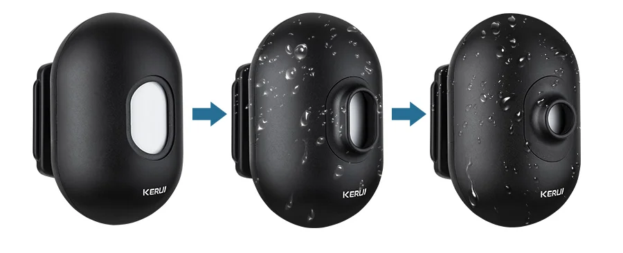 KERUI DW9 Driveway Garage Alarm Wireless Welcome Burglar Passage Detector Outdoor PIR Motion Sensor Alarm Security Protection
