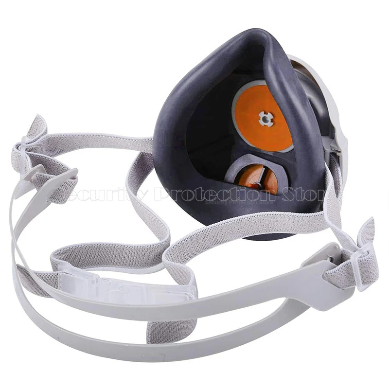 21in1 Dust Mask Carbon Filter Cotton Respirator Half Face Dust-Proof Anti Industrial Construction Dust Haze Fog Safety Gas Mask