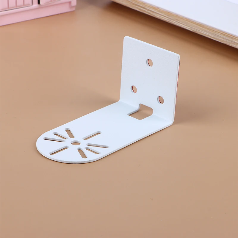 1Pc L Shape Nail Free Wall Mount Camera Iron Bracket with Glue Base PTZ Version Camera Surveillance Bracket for Huawei Xiaomi