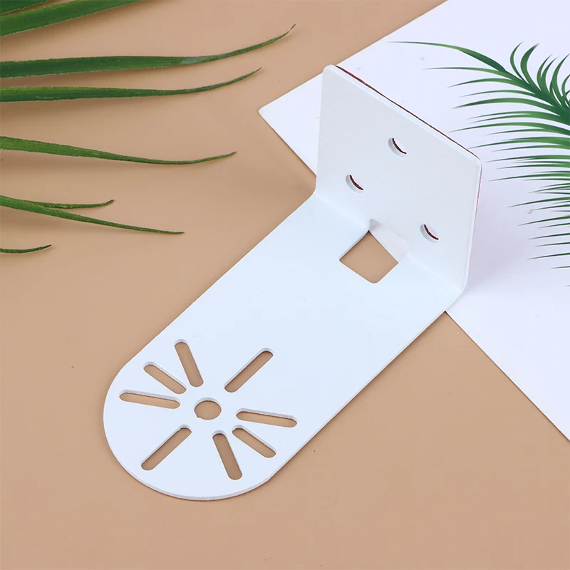 1Pc L Shape Nail Free Wall Mount Camera Iron Bracket with Glue Base PTZ Version Camera Surveillance Bracket for Huawei Xiaomi