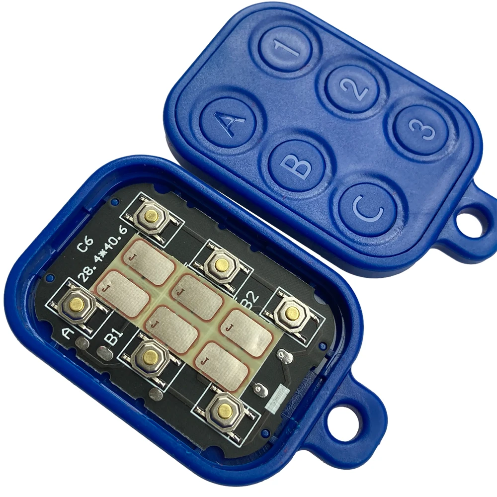 6 in 1 RFID Multiple Keychain Dual Frequency Keyfob Multifunctional Access Control Elevator Copy Card ID IC Erasable