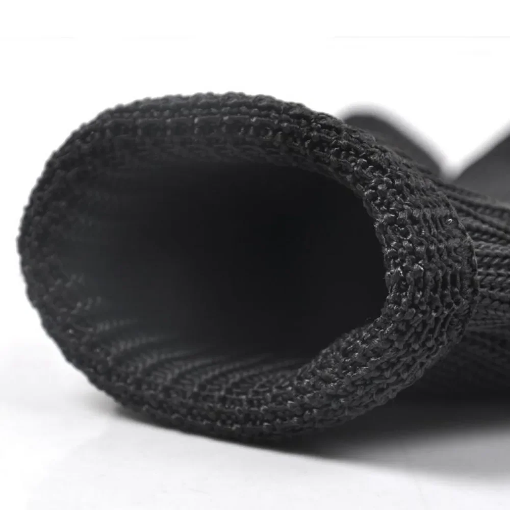 1 Pair of anti-cut labor protection gloves, safety, self-defense, cutting metal mesh, butcher anti-cut, breathable protection