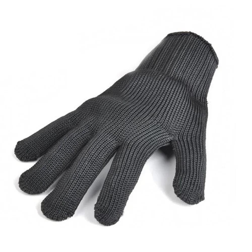 1 Pair of anti-cut labor protection gloves, safety, self-defense, cutting metal mesh, butcher anti-cut, breathable protection