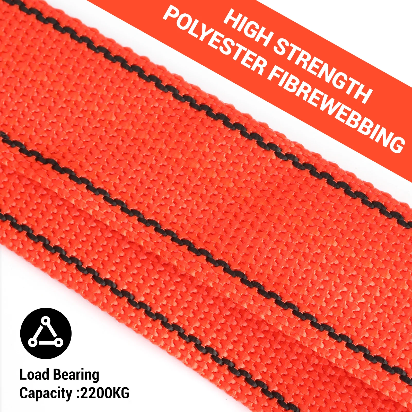 Safety Harness for Work in Height with 2M Safety Rope Belt Carabiner Outdoor Climbing Industrial Full Body Security Protection