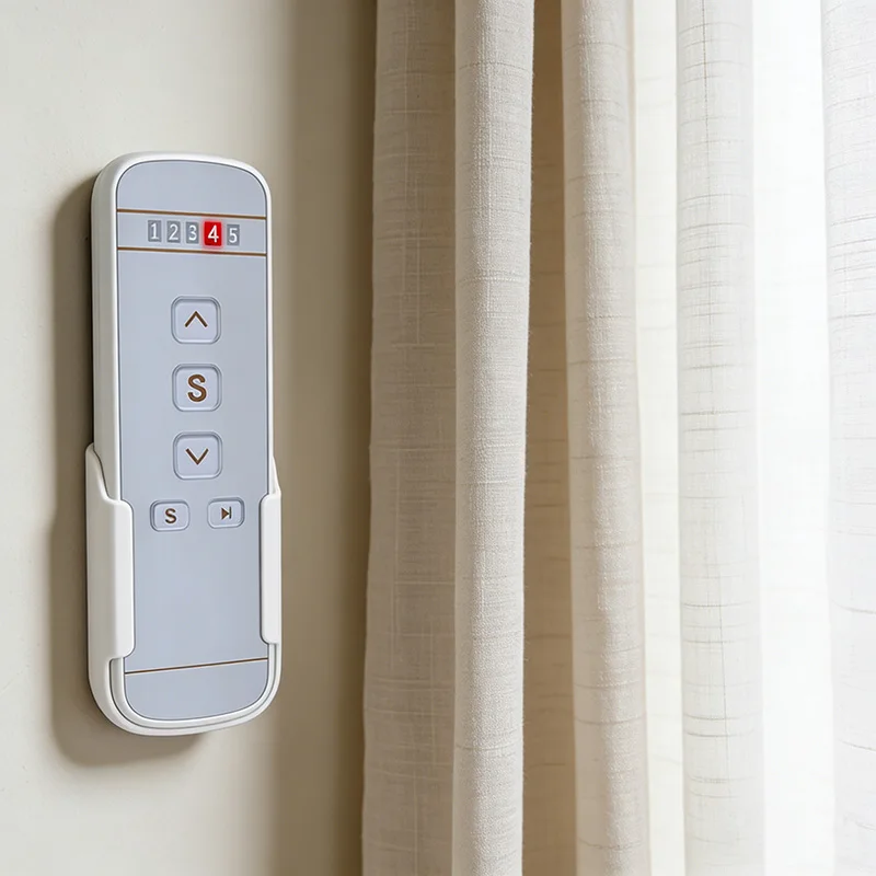 TELIS 1 4 PURE 1810633 1810632 1810632A 1810631 433.42MHz Curtain Remote Control 5 Channel Replacement Window Curtain Controller