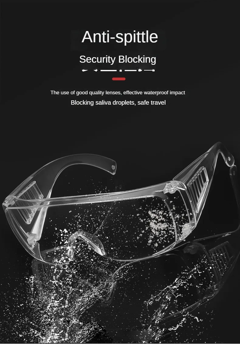 Blinds Goggles Anti-splash Industrial Anti-impact Anti-fog Anti-droplet Riding Safety Goggles Security Protection