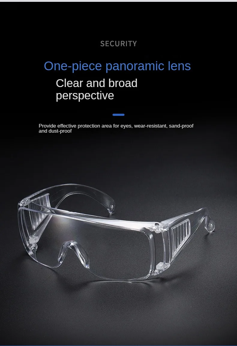 Blinds Goggles Anti-splash Industrial Anti-impact Anti-fog Anti-droplet Riding Safety Goggles Security Protection
