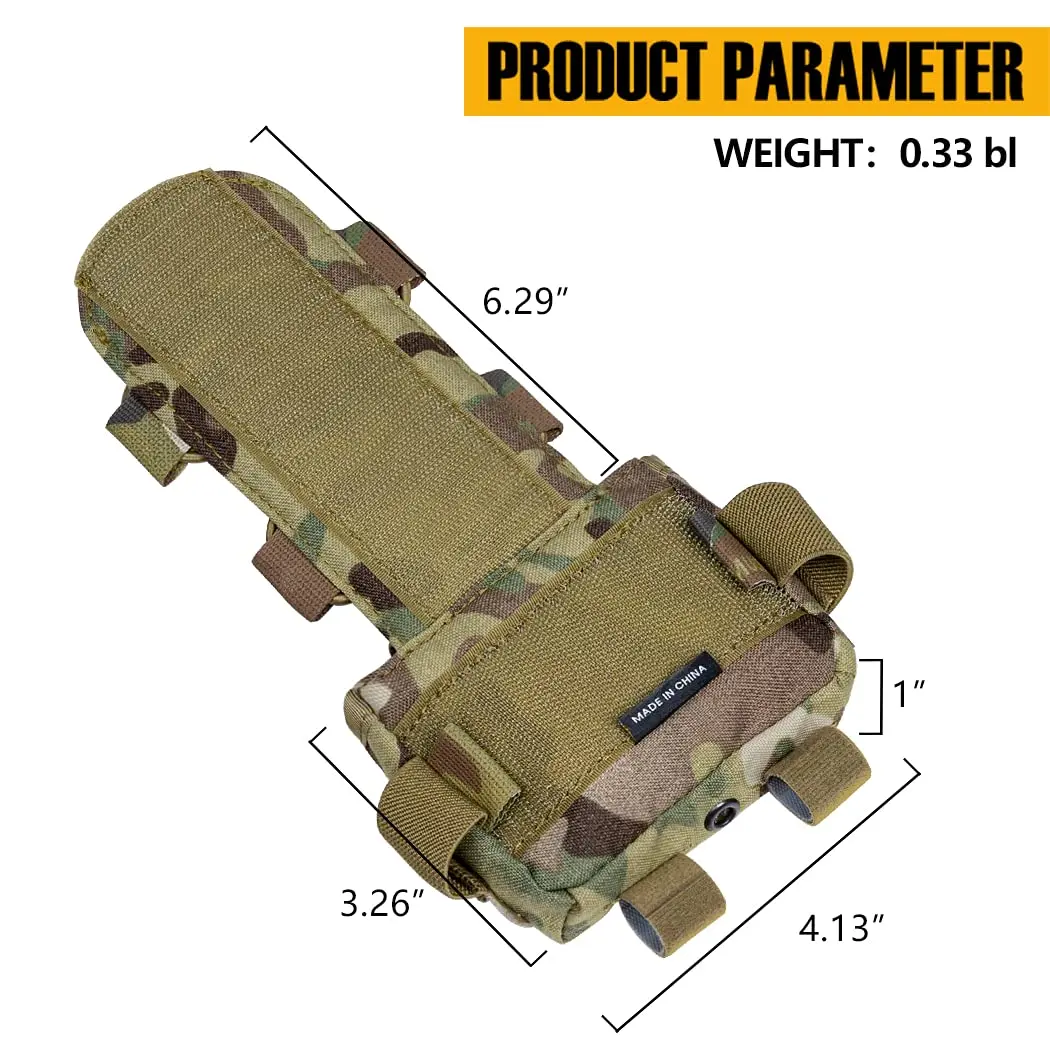 Battery Pouch Tactical Helmet MK1 Counterweight Pouch Helmet NVG Battery Pack Balance Weight Bag Helmets Accessories