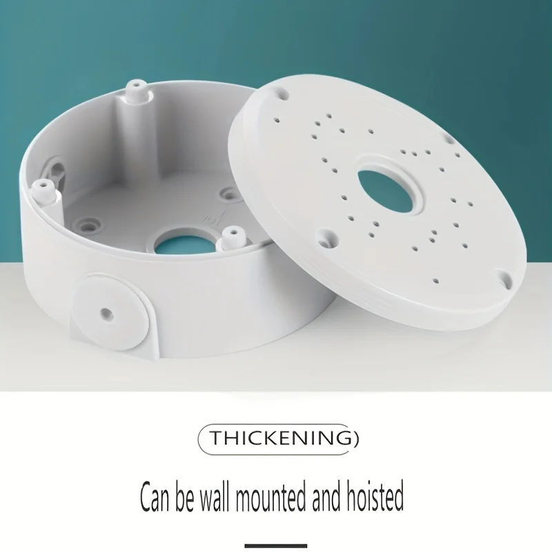 Universal Security Camera Junction Box Mounting Bracket Plastic Rainproof Junction Box Mounting Bracket