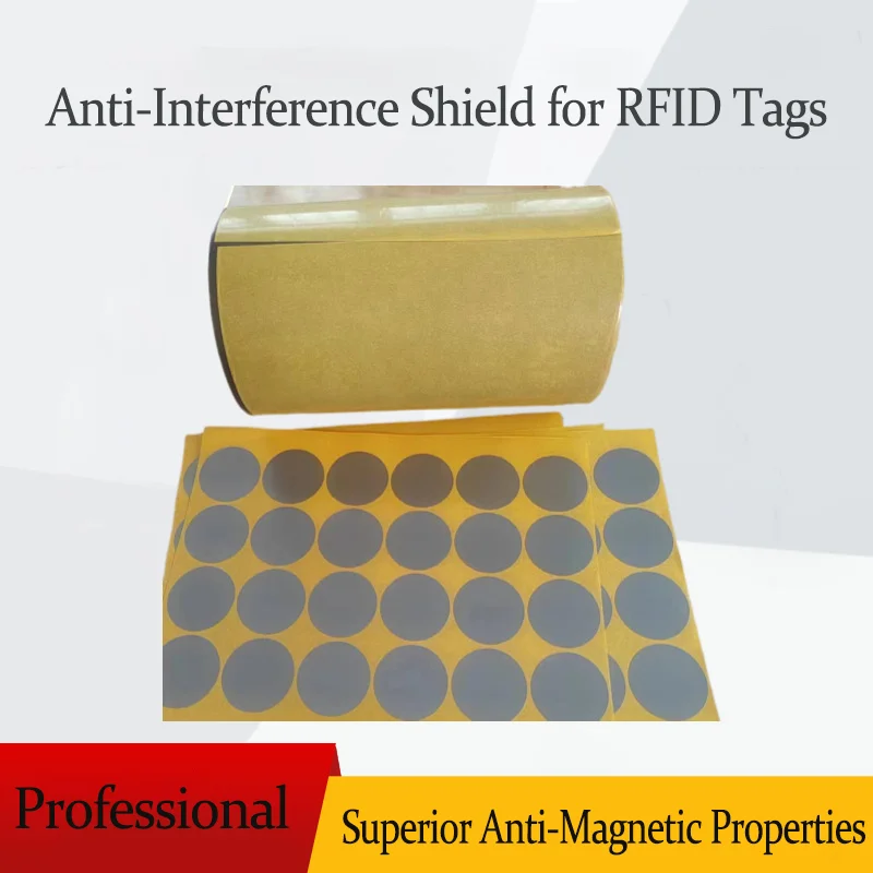 5/10Pcs Anti-metal Sticker Ferrite Shielding Patch External NFC Module for Smartphones NFC Signal Booster for Metal Surface