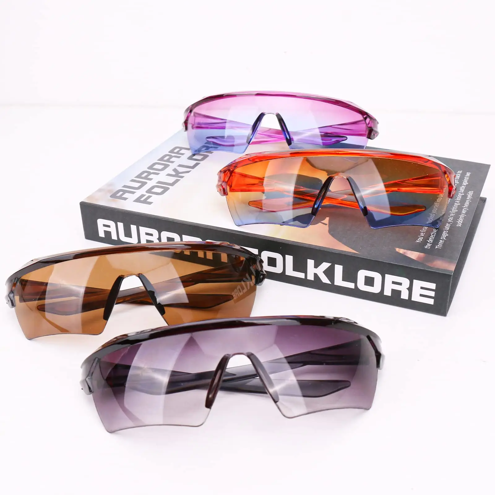 Cycling Glasses Men Women Sport Sunglasses UV400 Baseball Riding Fishing Running  Sun Glasses Work Eyewear Eye Protection