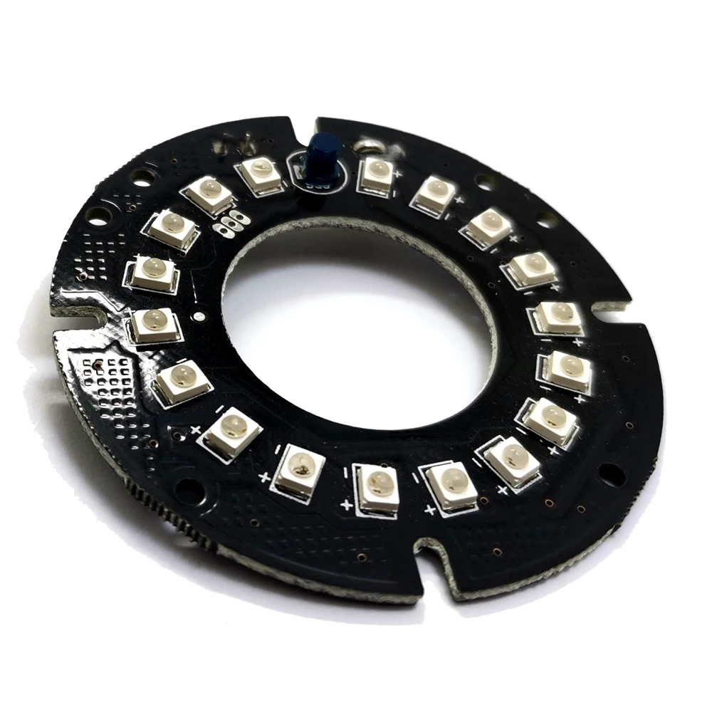 JIENUO Nightvision LED CCTV Accessories Infrared Light 18 IR Board for Surveillance Security Camera IP CCD AHD Cam Night Vision