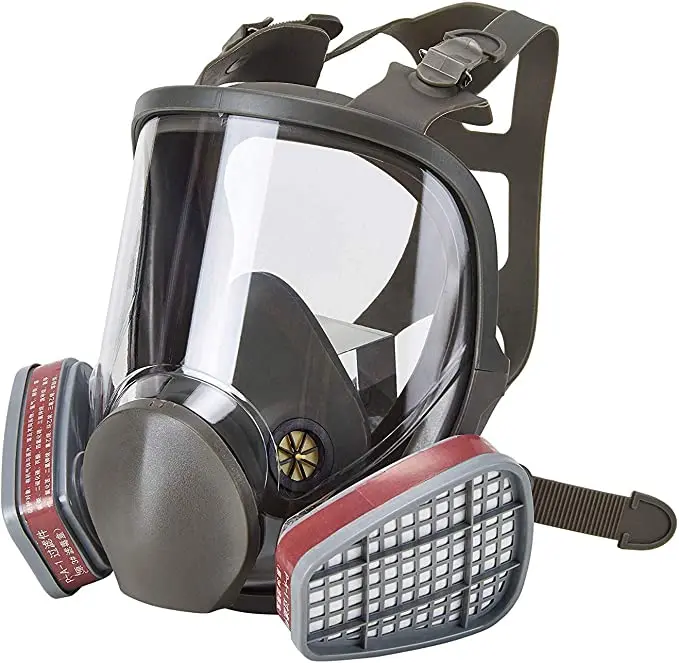 6800 Gas Mask Anti-Fog Full Face Respirator Industrial Painting Spraying Respirator Safety Work Filter Formaldehyde Protection