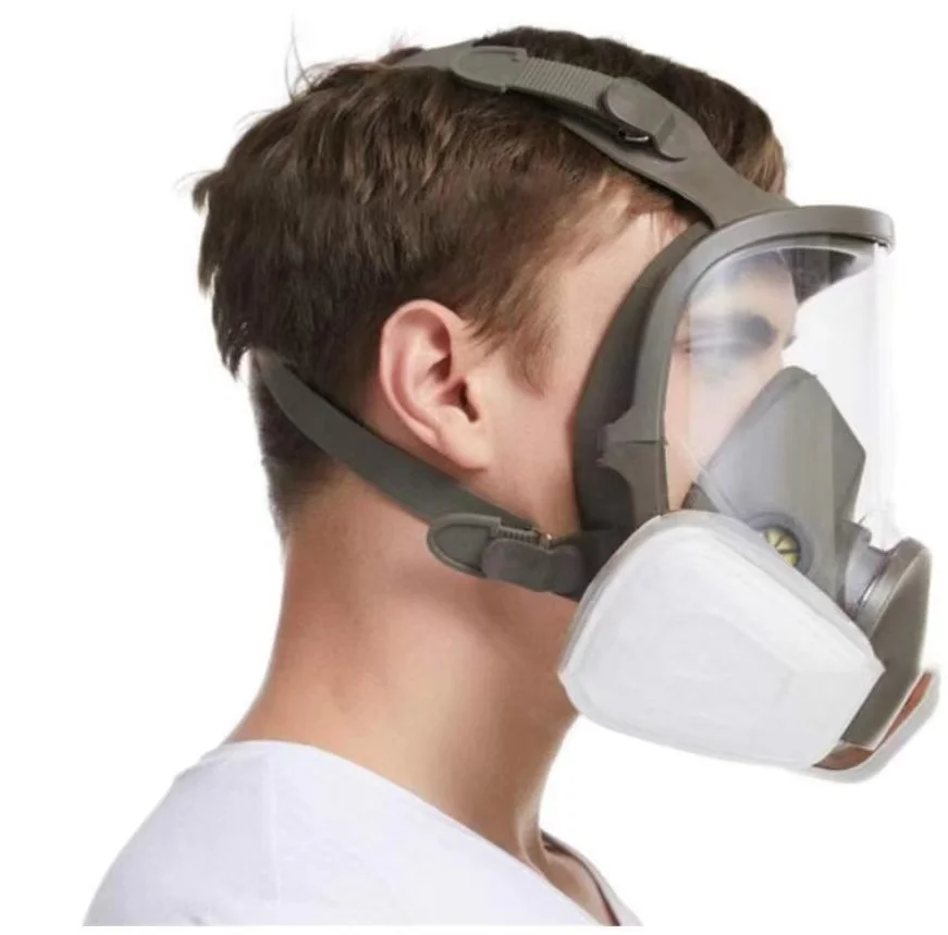 6800 Gas Mask Anti-Fog Full Face Respirator Industrial Painting Spraying Respirator Safety Work Filter Formaldehyde Protection