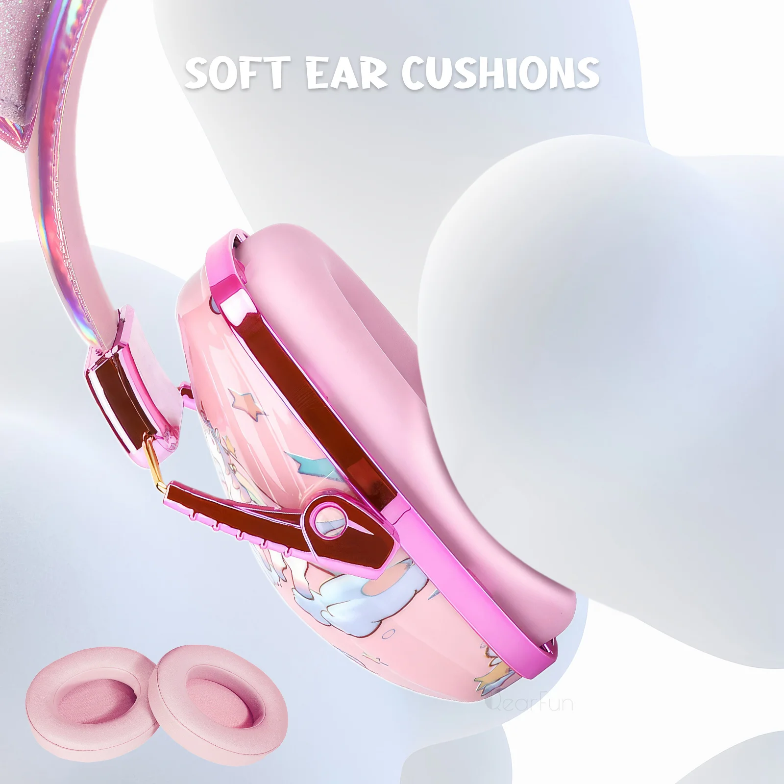 Cute Kids Ear Protection Baby Noise Earmuffs Noise Reduction Ear Defenders Autism Children Sound Sensitivity Noise Damper Gifts