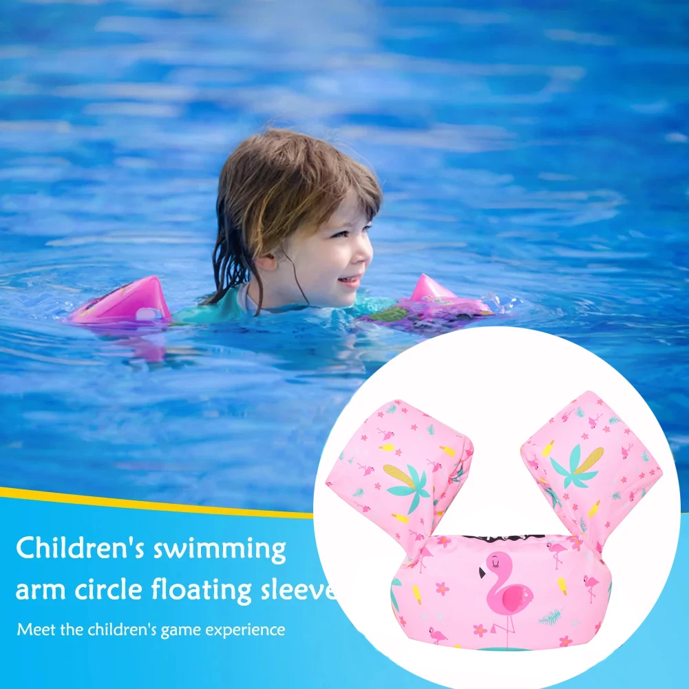 Children's Life Jacket Swimming Float Arm Band Cartoon Emergency First Aid Buoy for Pool Safety