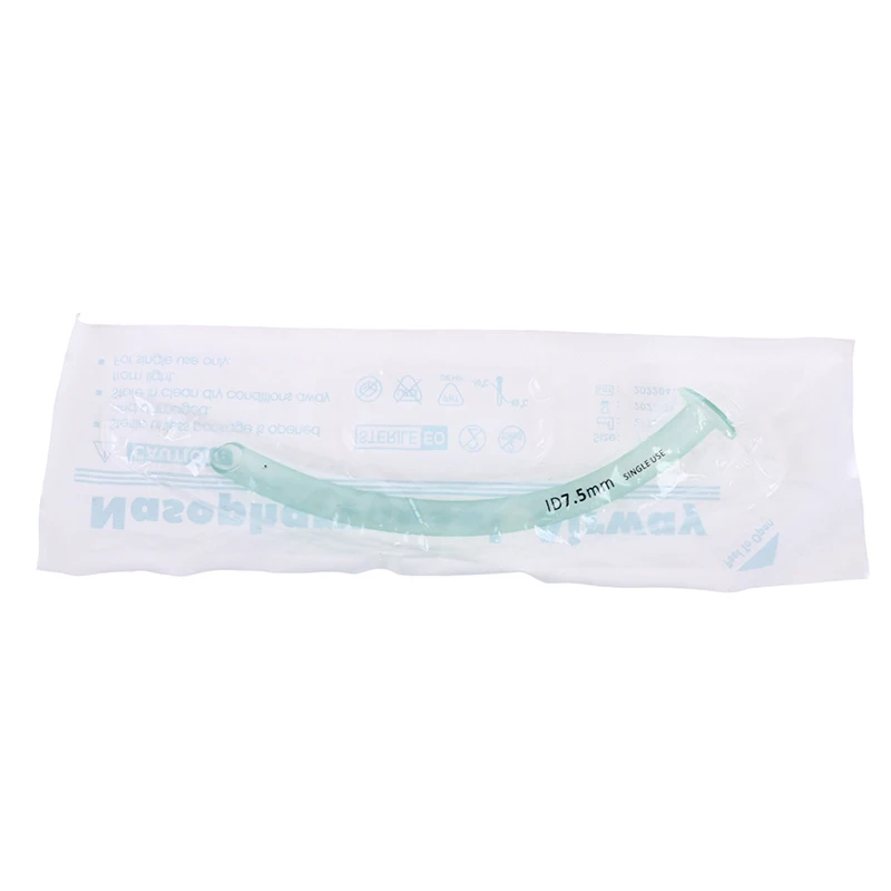 1pc Nasopharyngeal Airway Respiratory Emergency Aid Airway Tube Gas Guide Tube For Patients For Emergency First Aid
