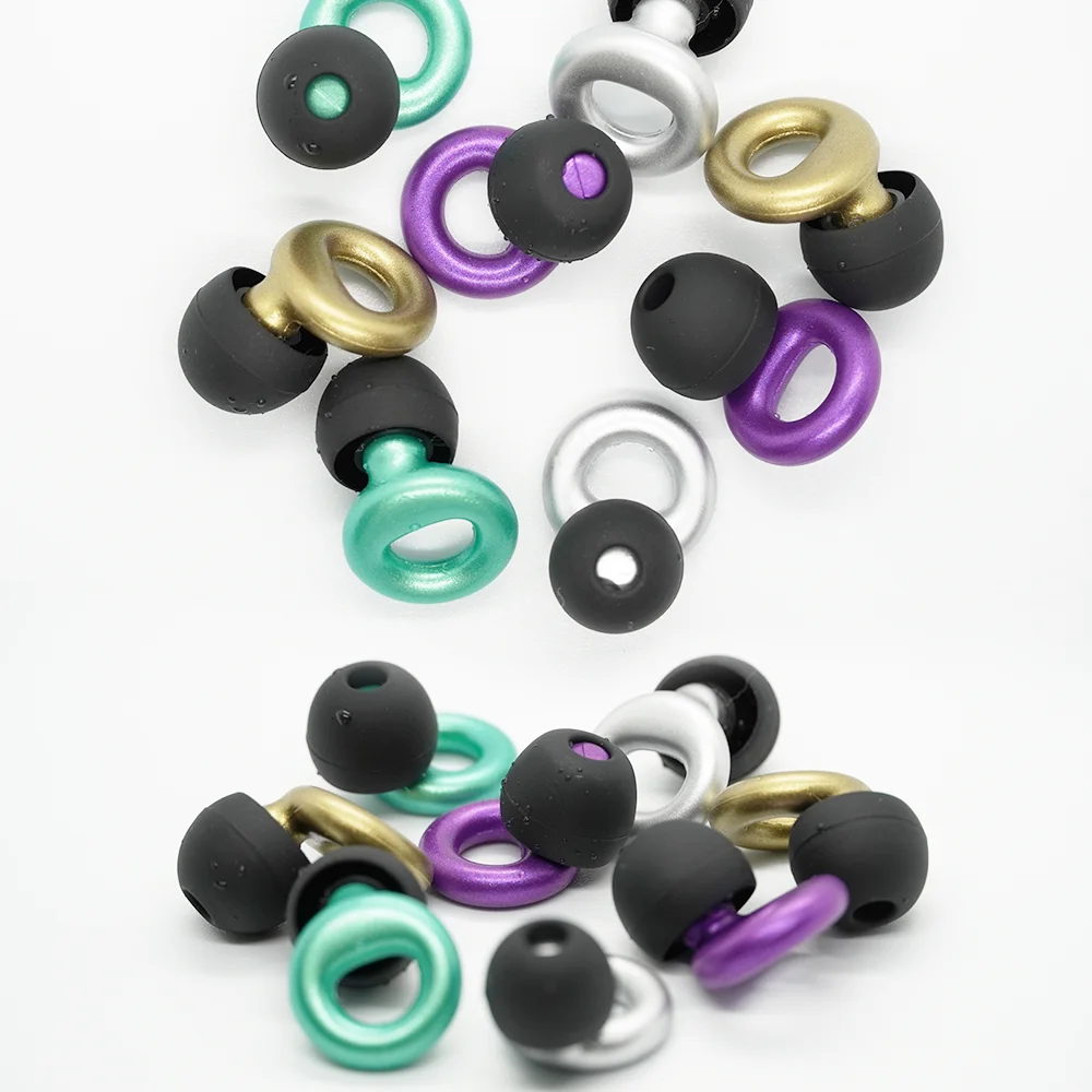 8 Ear Tips in XS/S/M/L Quiet Ear Plugs for Noise Reduction – Super Soft, Reusable Hearing Protection for Sleep,Swim, Work