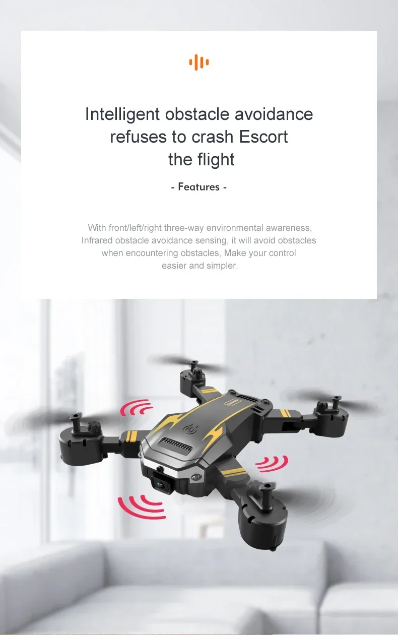 Outdoor G6 Drone 5G Professional 8K HD Aerial Photography Omnidirectional Obstacle Avoidance Quadrotor Distance 10000M