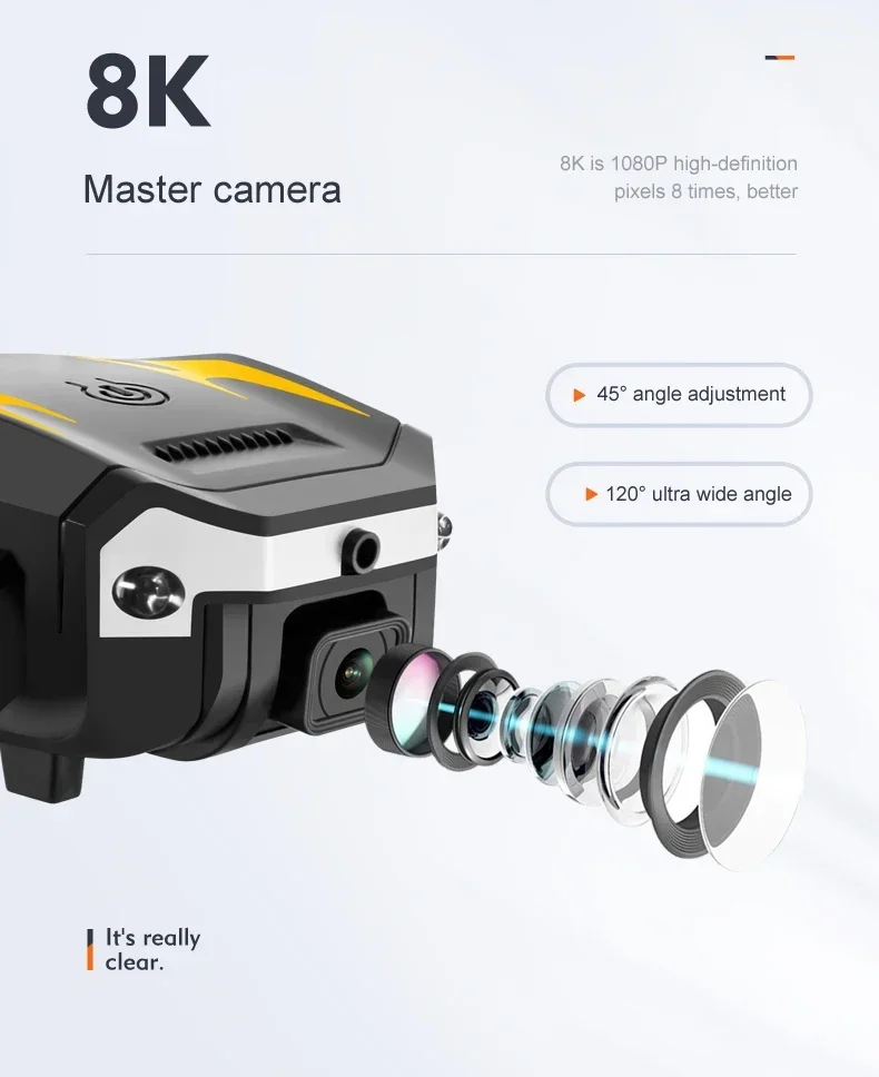 Outdoor G6 Drone 5G Professional 8K HD Aerial Photography Omnidirectional Obstacle Avoidance Quadrotor Distance 10000M