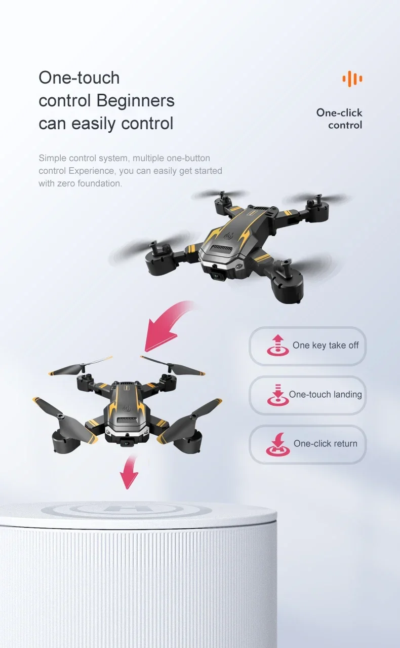Outdoor G6 Drone 5G Professional 8K HD Aerial Photography Omnidirectional Obstacle Avoidance Quadrotor Distance 10000M