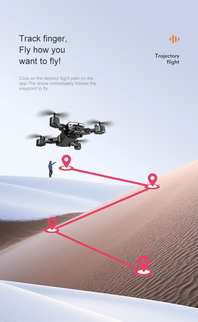 Outdoor G6 Drone 5G Professional 8K HD Aerial Photography Omnidirectional Obstacle Avoidance Quadrotor Distance 10000M