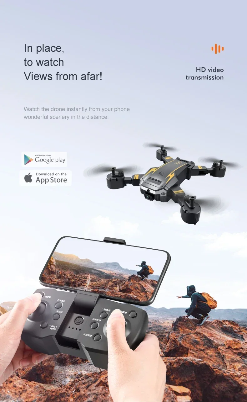 Outdoor G6 Drone 5G Professional 8K HD Aerial Photography Omnidirectional Obstacle Avoidance Quadrotor Distance 10000M