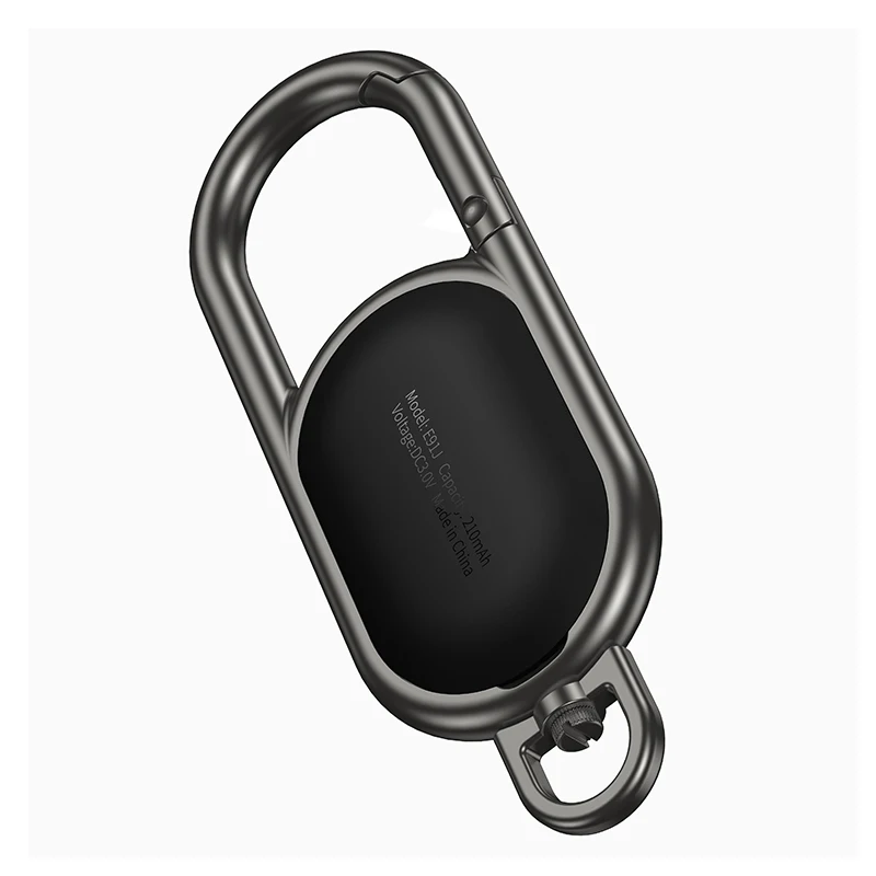 E91J Mini GPS Tracker SmartTag Keychain Compatible with iOS Find My App Anti-Lost Locator for Pet Dog Cat Child Car Key Wallet