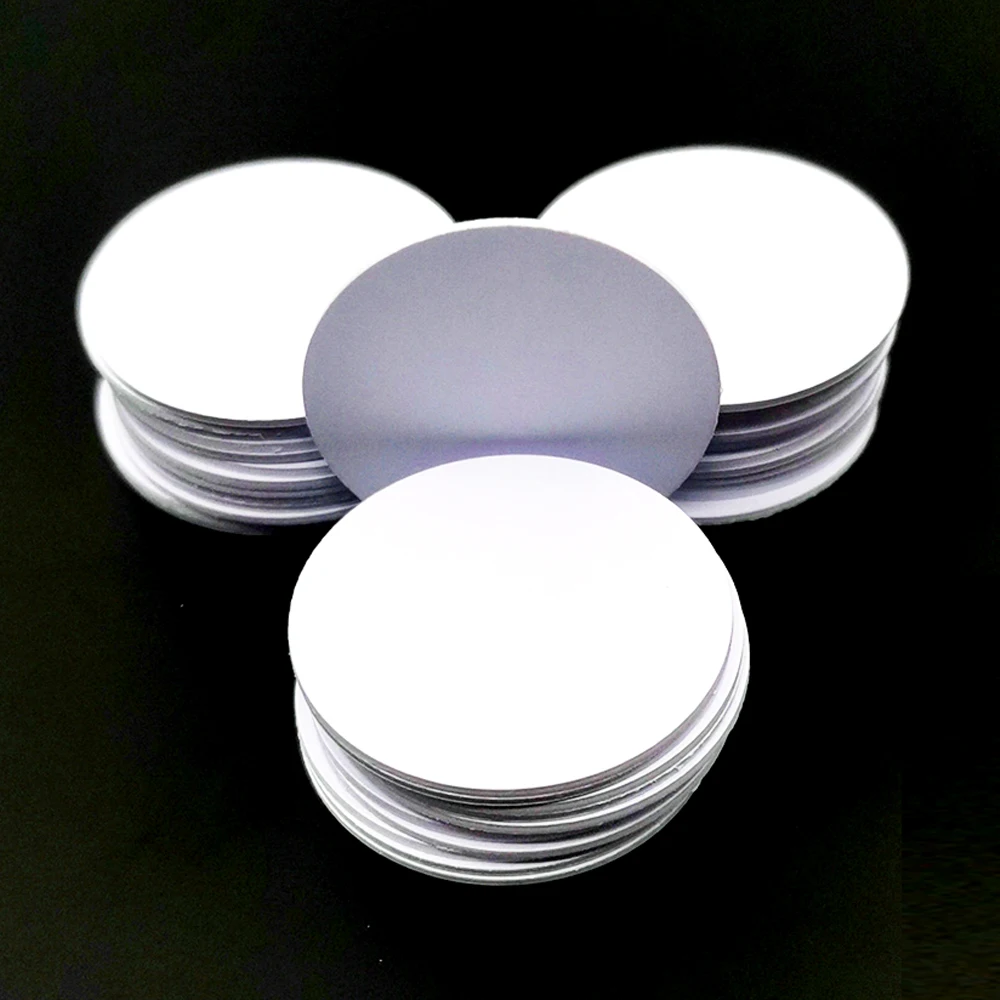 5PCS N/TAG 424 DNA Card 25mm NFC Coin Card NFC White Card Advanced Security and Privacy for Trusted IoT Applications Ntag424DNA