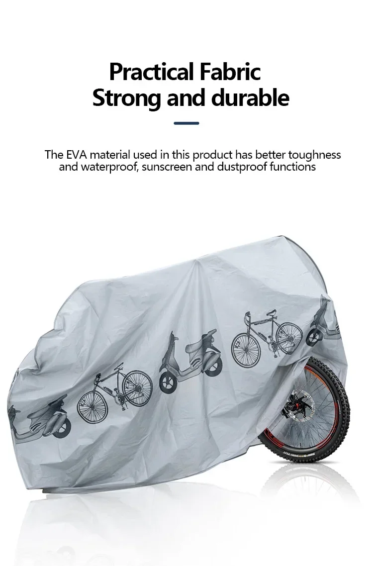 Bicycle Gear Waterproof Raincover Bike Cover Outdoor Sunshine Cover MTB Bicycle Case Cover Bike Gear Bike Accessories