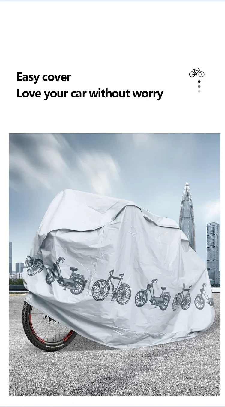 Bicycle Gear Waterproof Raincover Bike Cover Outdoor Sunshine Cover MTB Bicycle Case Cover Bike Gear Bike Accessories