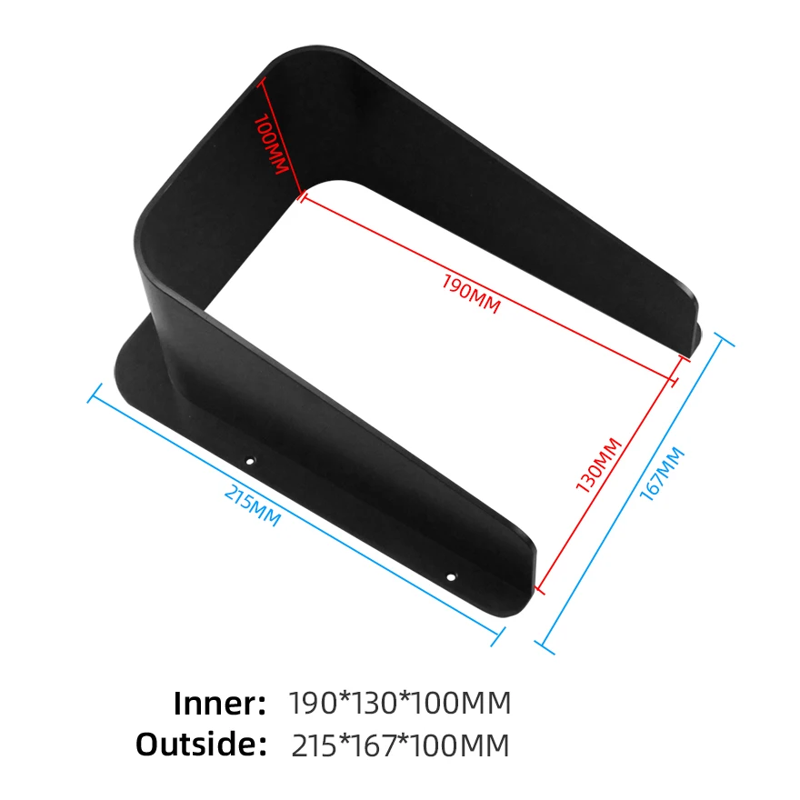 Waterproof Plastic Rain Cover for RFID Access Control Keypad Fingerprint Controller Wifi Door Bell Rainproof Shell Protector
