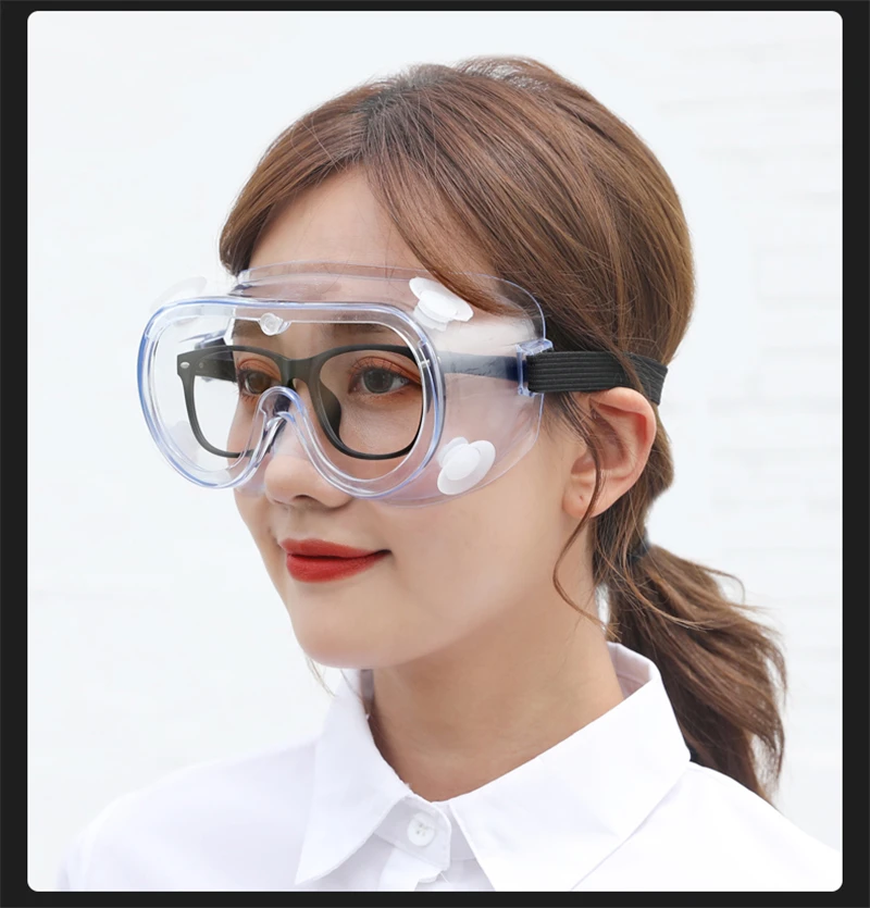 motorcycle Protective Safety Glasses Work Eye Anti-Fog Antisand windproof Anti Dust Saliva Goggles Eye Protection Soft PM033