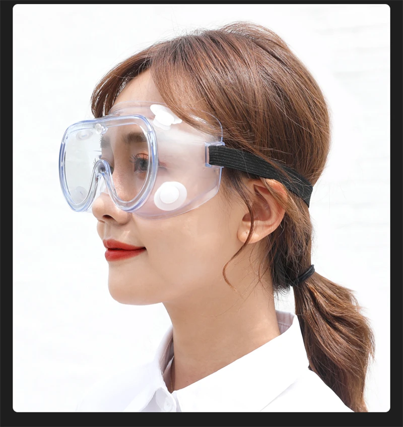 motorcycle Protective Safety Glasses Work Eye Anti-Fog Antisand windproof Anti Dust Saliva Goggles Eye Protection Soft PM033