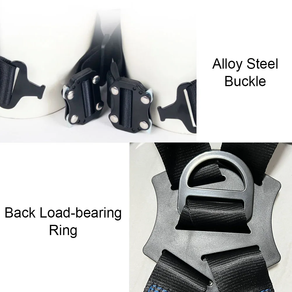 High-altitude Work Harness Five Point Safety Belt Outdoor Rock Climbing Training Electrician Construction Protective Equipment