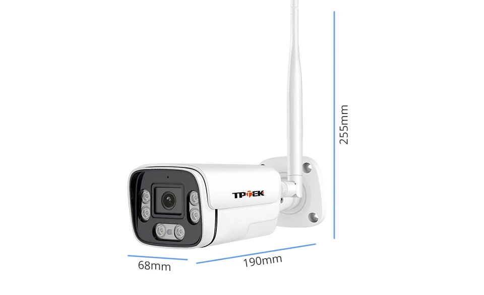 8MP 4K IP Camera Wifi Outdoor Surveillance Home Securtiy Protection CCTV Wi Fi Camara 5MP Video Wi-Fi Waterproof CamHi IP Cam