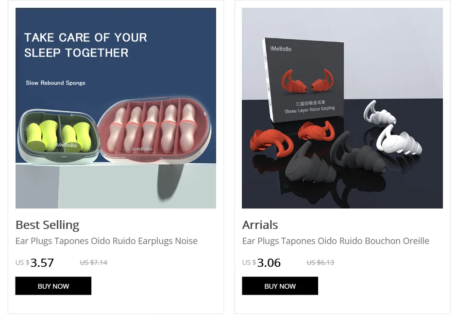 Ear Plugs Tapones Oido Ruido Bouchon Oreille Sleep Plug Earplugs Tapones Para Dormir Zatyczki Do Uszu Tappi Orecchie Earplugs