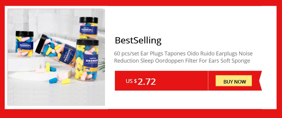 Ear Plugs Tapones Oido Ruido Bouchon Oreille Sleep Plug Earplugs Tapones Para Dormir Zatyczki Do Uszu Tappi Orecchie Earplugs