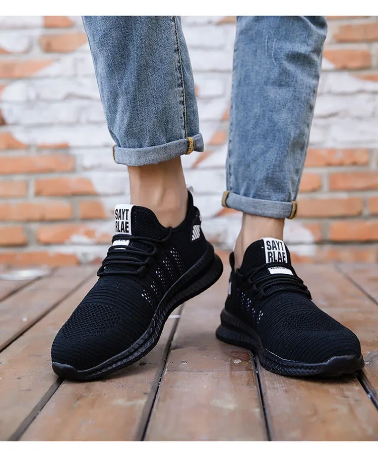 Work Safety Shoes Summer Breathable Men Air Cushion Work Protective Shoes Sneakers Anti-Puncture Work Shoes Male Steel Toe Shoes