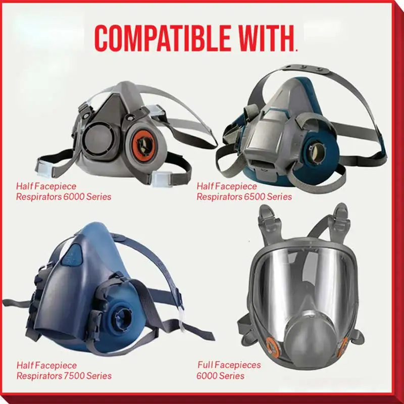 2135 & 2138 P3 R Filter/ Replacement of 2091 2097 6000 6500QL 7500 Series Respirator Organic Mercury Merkuri